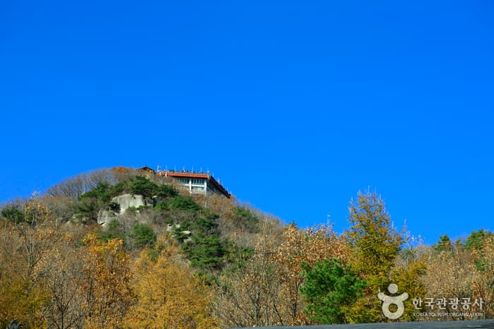 경산의 팔공산 갓바위에 오르다
